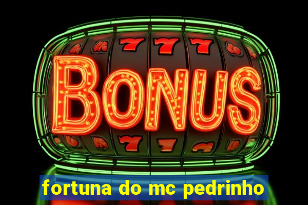 fortuna do mc pedrinho
